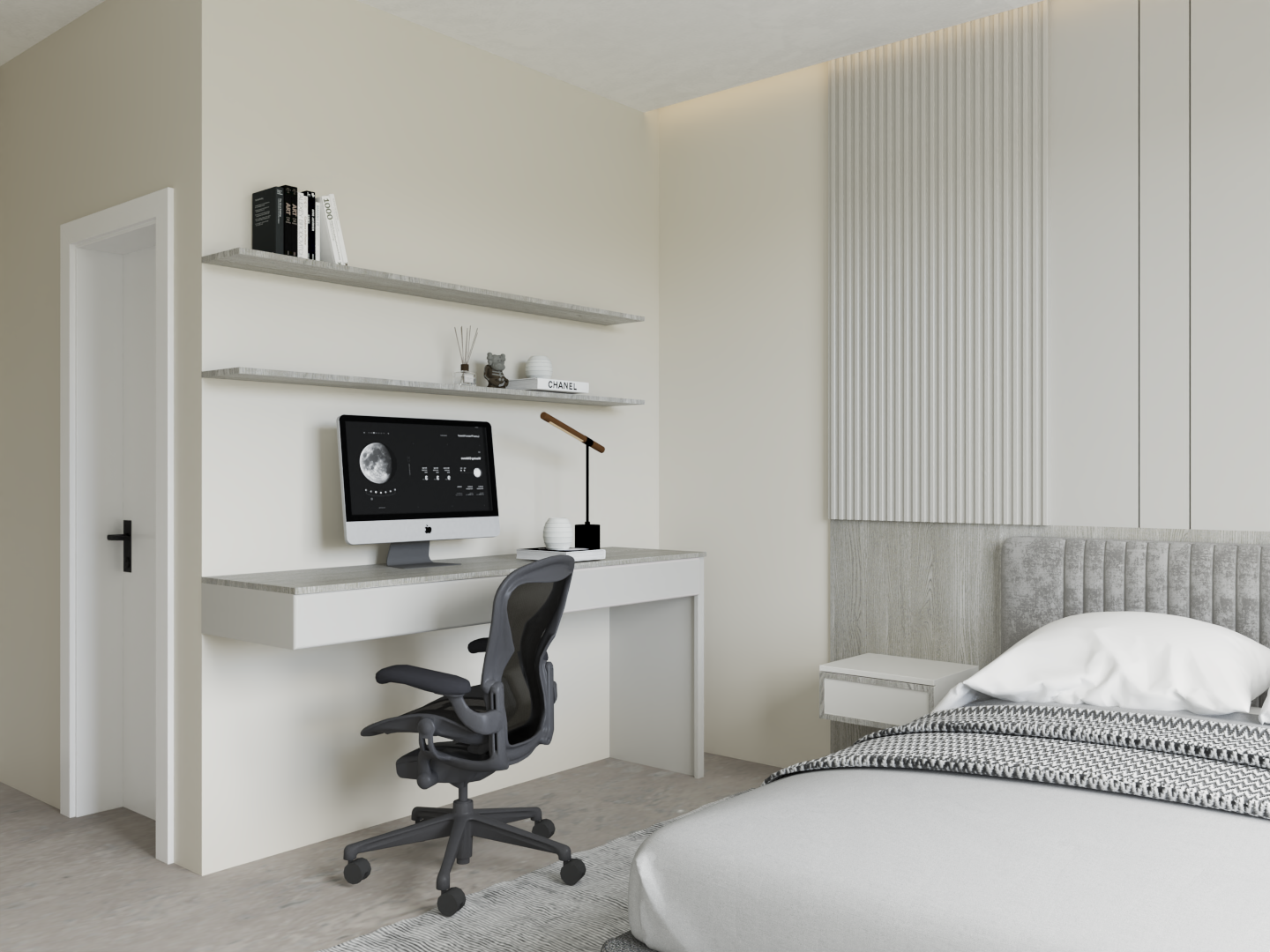 沙特阿拉伯私人别墅一层房间设计丨Jacer Bendimerad-8