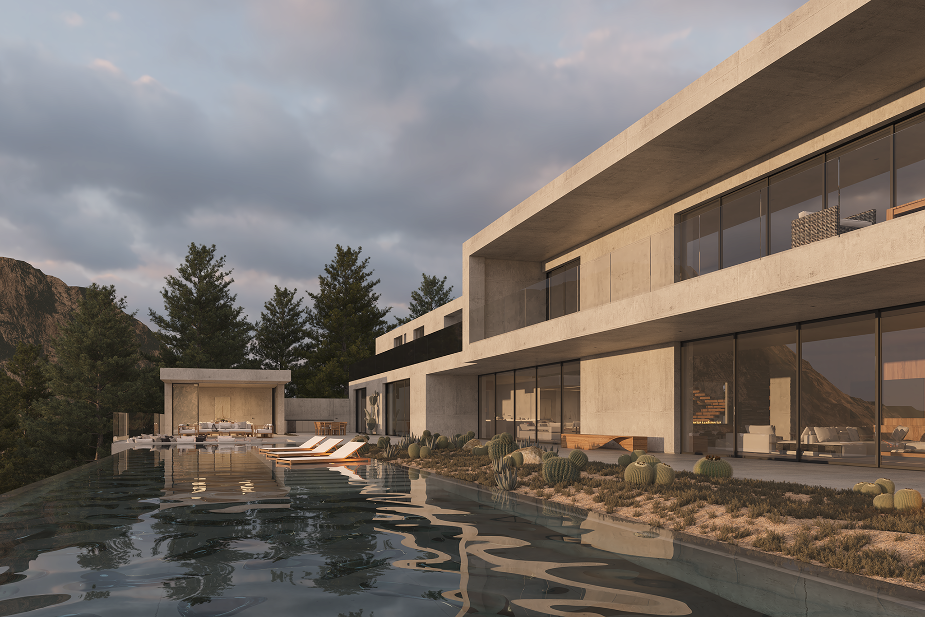 大海道别墅 | 现代简约风格打造舒适海景空间-4