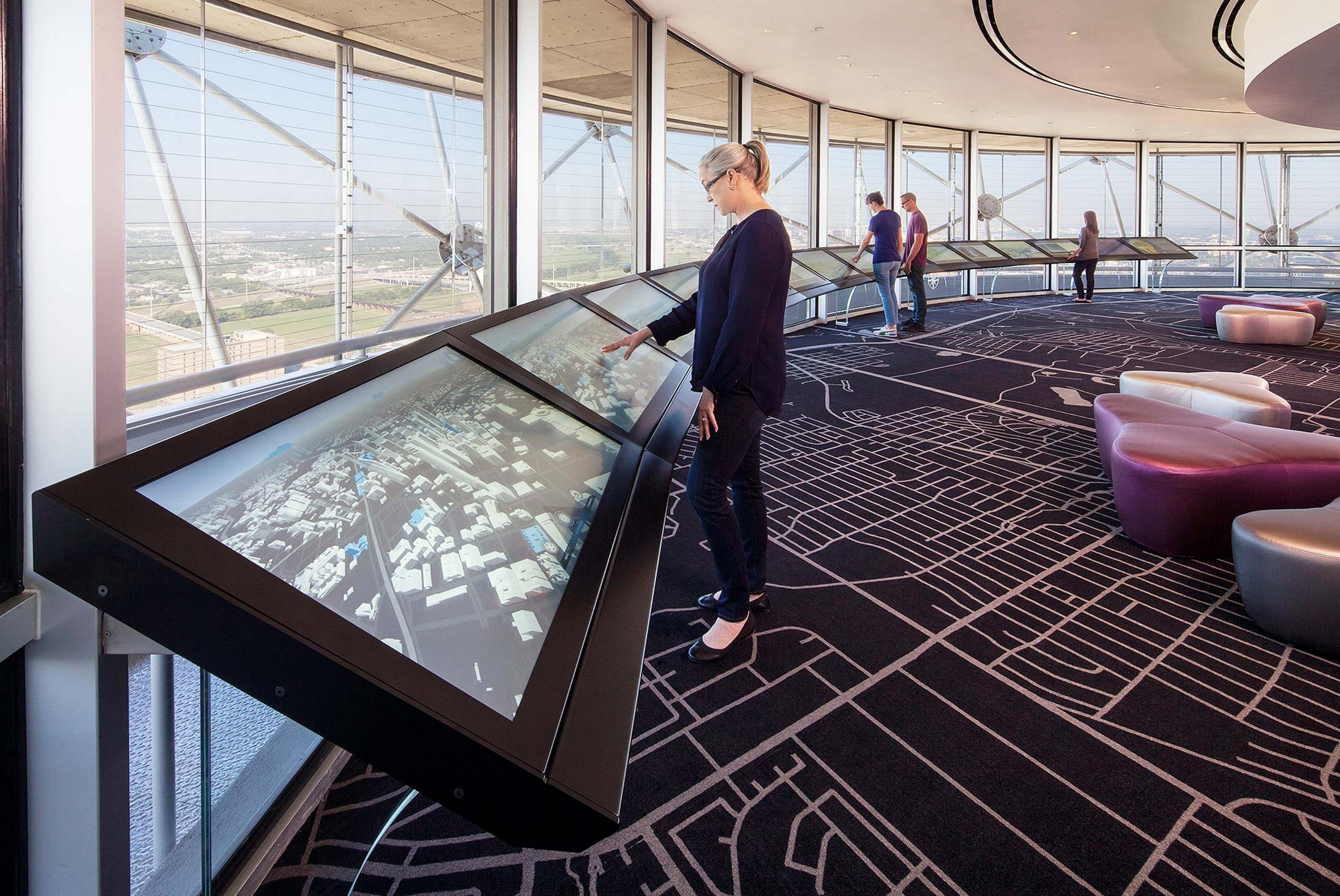 达拉斯重逢塔观景甲板和咖啡厅(Reunion Tower Observation Deck and Café)-2