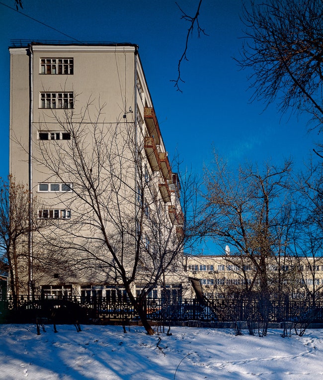 Гоголевском бульваре的公社住宅丨以Моисея Гинзбурга为首的建筑师团队-4