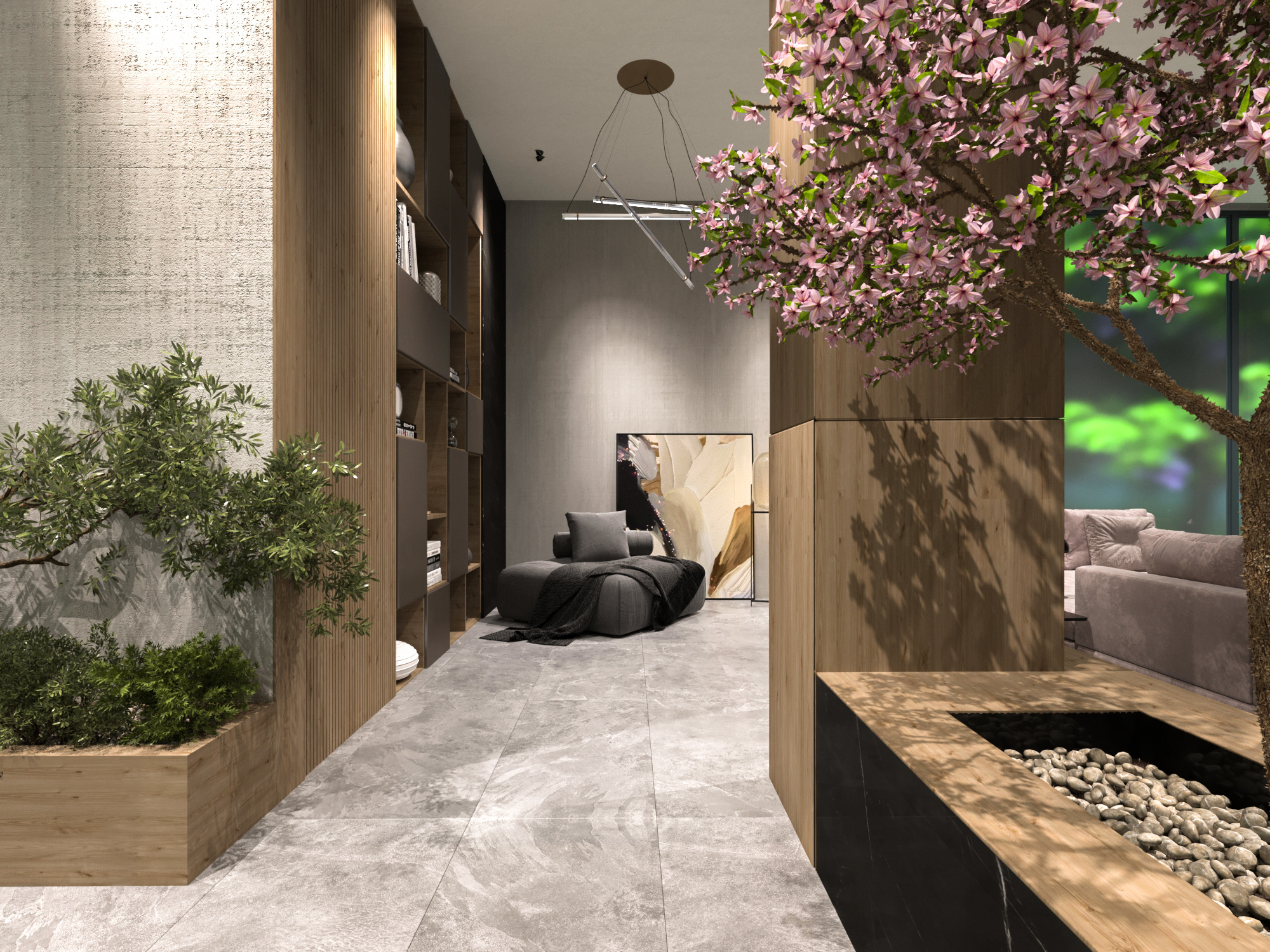 Contemporary Living Area-4