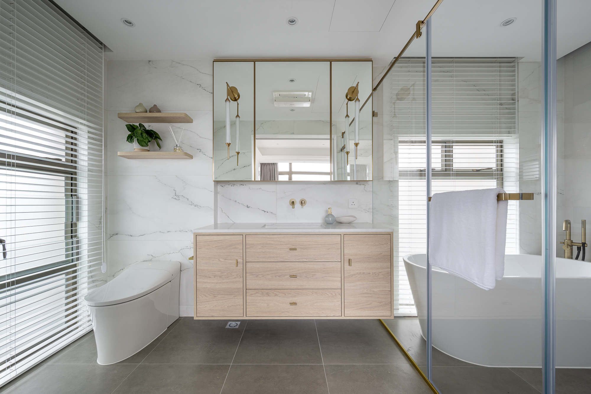 沙田顶层／复式单位室内设计丨中国香港-12