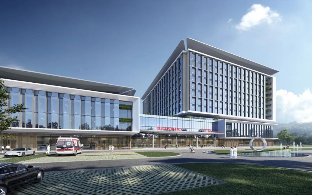 ZMA動|我司设计的临海市中医院迁建工程迎来新进展，未来看病如逛文化长廊-24