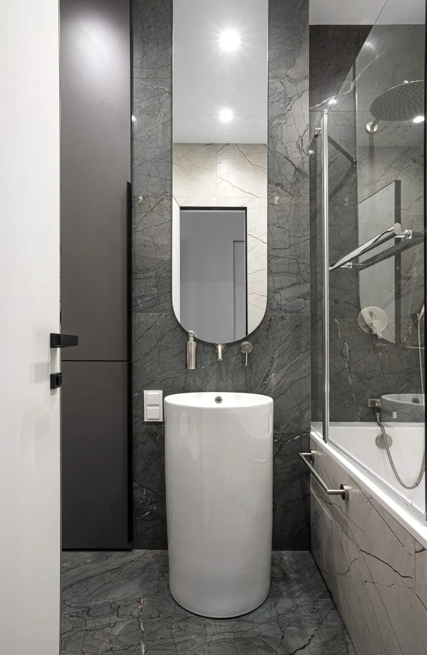 设计师50平米公寓室内设计丨俄罗斯莫斯科丨娜塔莉娅·科尔纽希娜-26