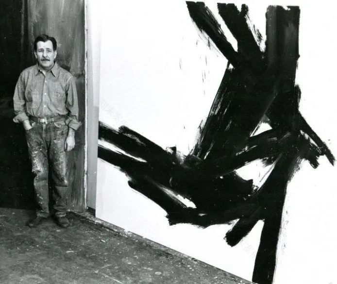 弗兰兹·克莱恩抽象表现主义作品-2