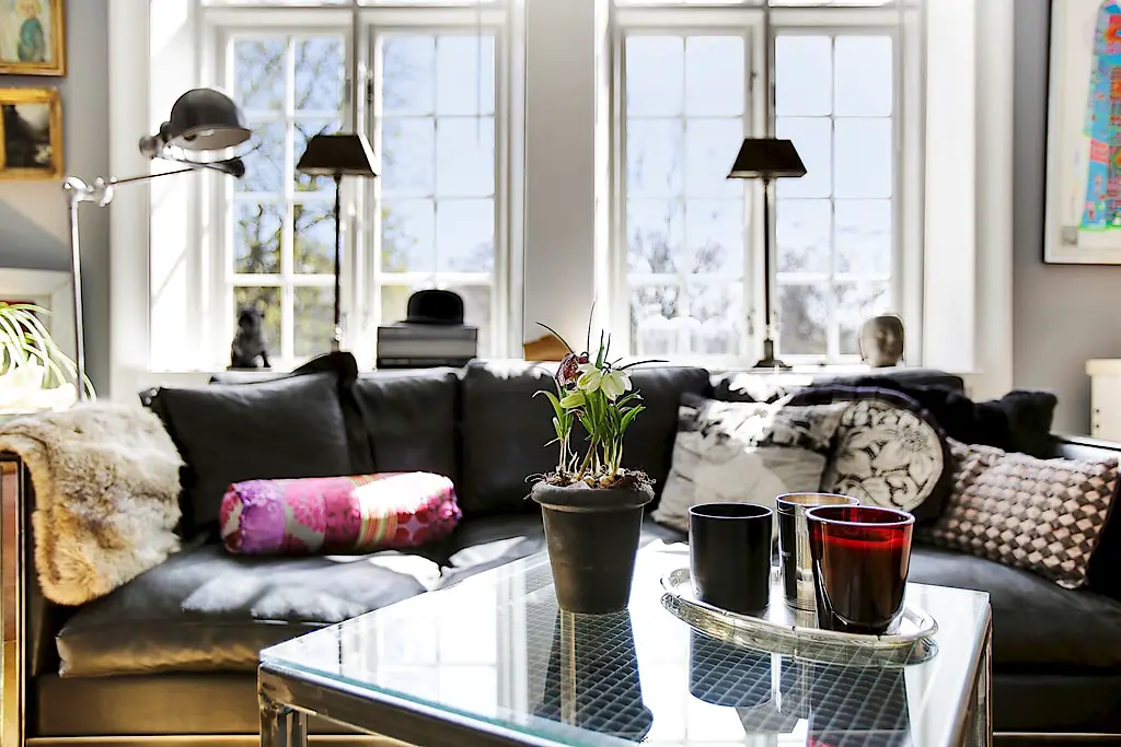 瑞典古堡中的混搭疯狂公寓-3