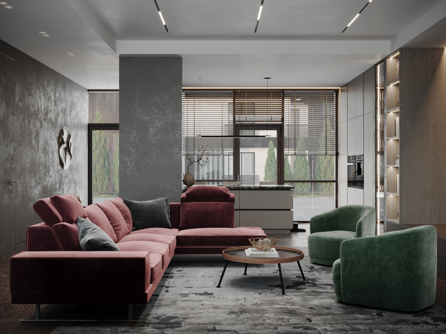 深圳私宅丨三层家庭联排,别墅设计丨中国深圳-10