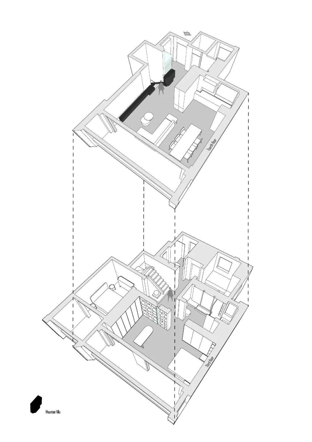 山地叠墅中的都市场景 · 桐庐天阳云栖奇岭丨中国丨边界空间设计-46