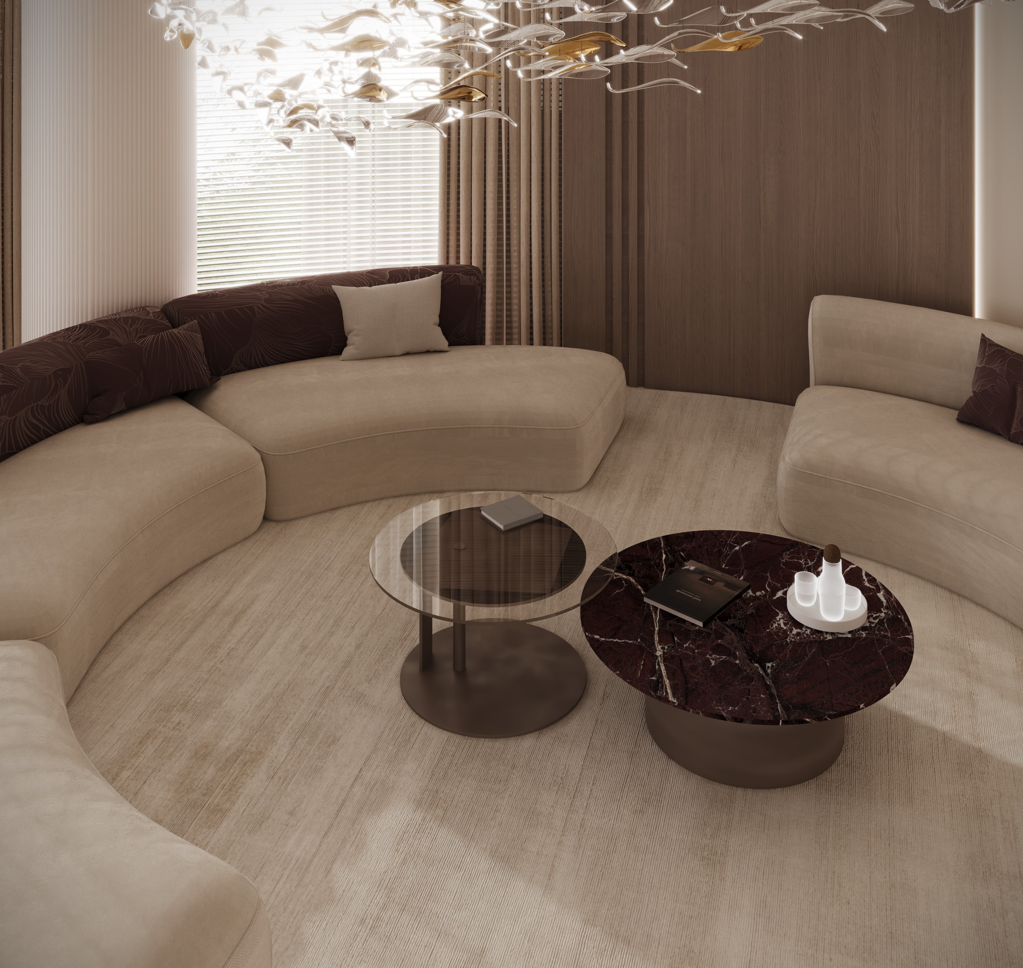 Modern Reception El Obour 3DSMAX Corona Render-9