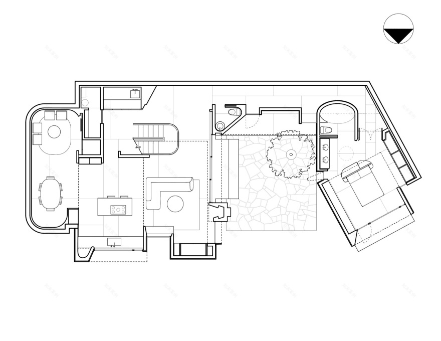 内博宅邸丨美国丨Fuller,Overby Architecture-21