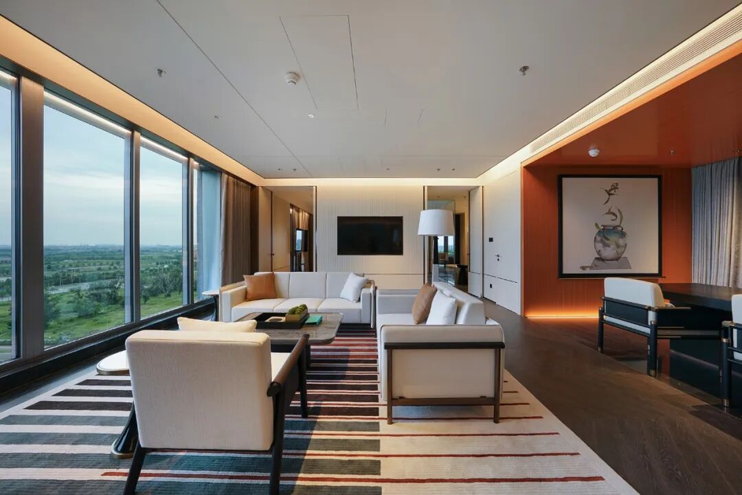 金茂装饰酒店新作|北京通州皇冠假日酒店-64