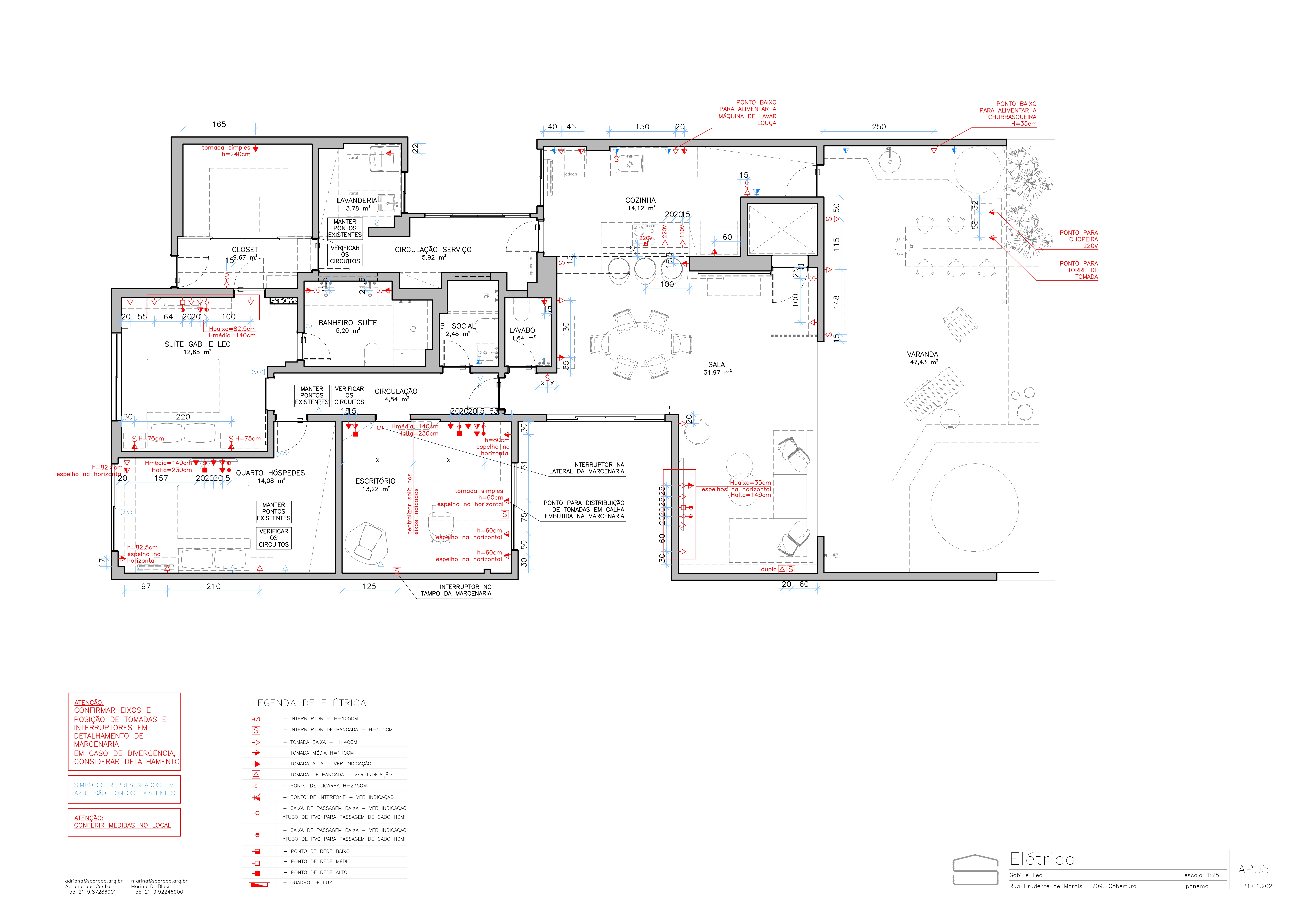 加比和利奥公寓丨Adriana de Castro 和 Marina Di Blasi-30