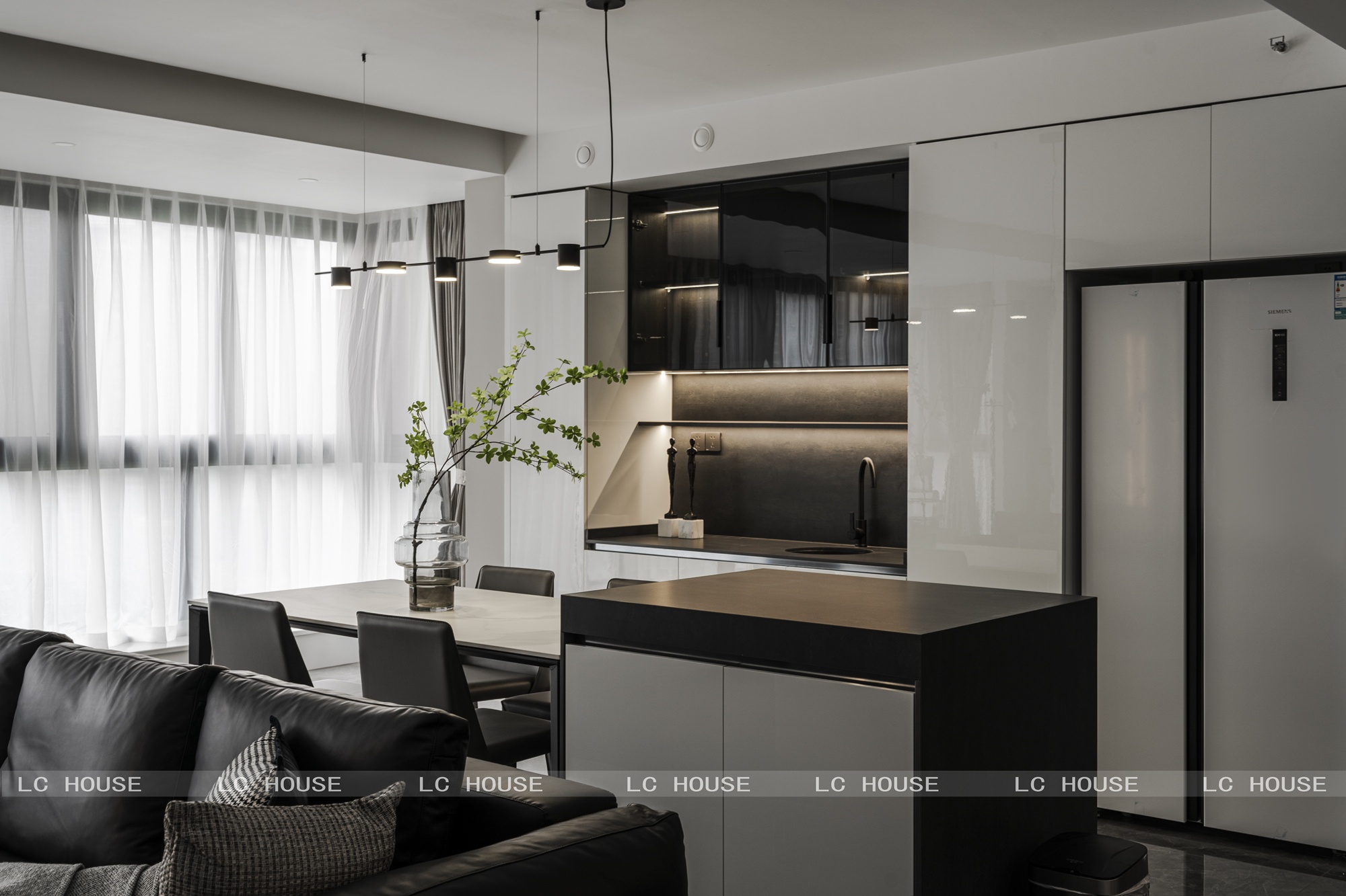 重庆南岸长江铭著现代湖景豪宅设计丨中国重庆丨鼎轩工程部-23