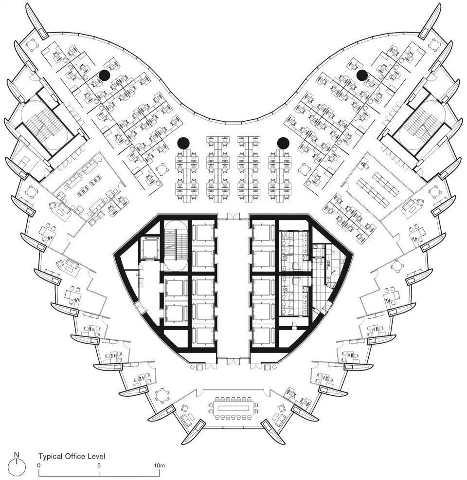 科威特国家银行新总部丨Foster + Partners-67
