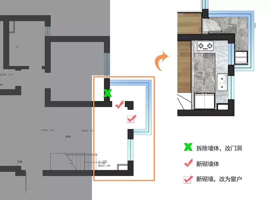 90 平顶楼老公房翻新成北欧 LOFT-42