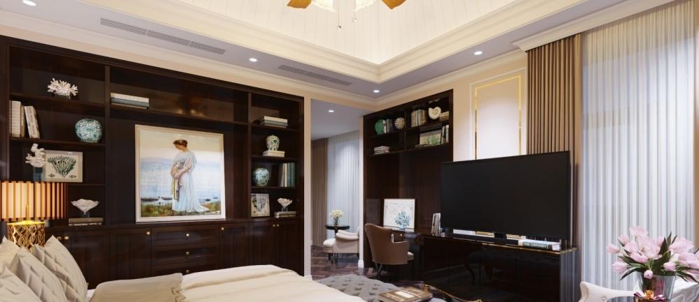 越南海防市 VINHOME 别墅 | 酒窖、影音室打造高品质家庭娱乐空间-22