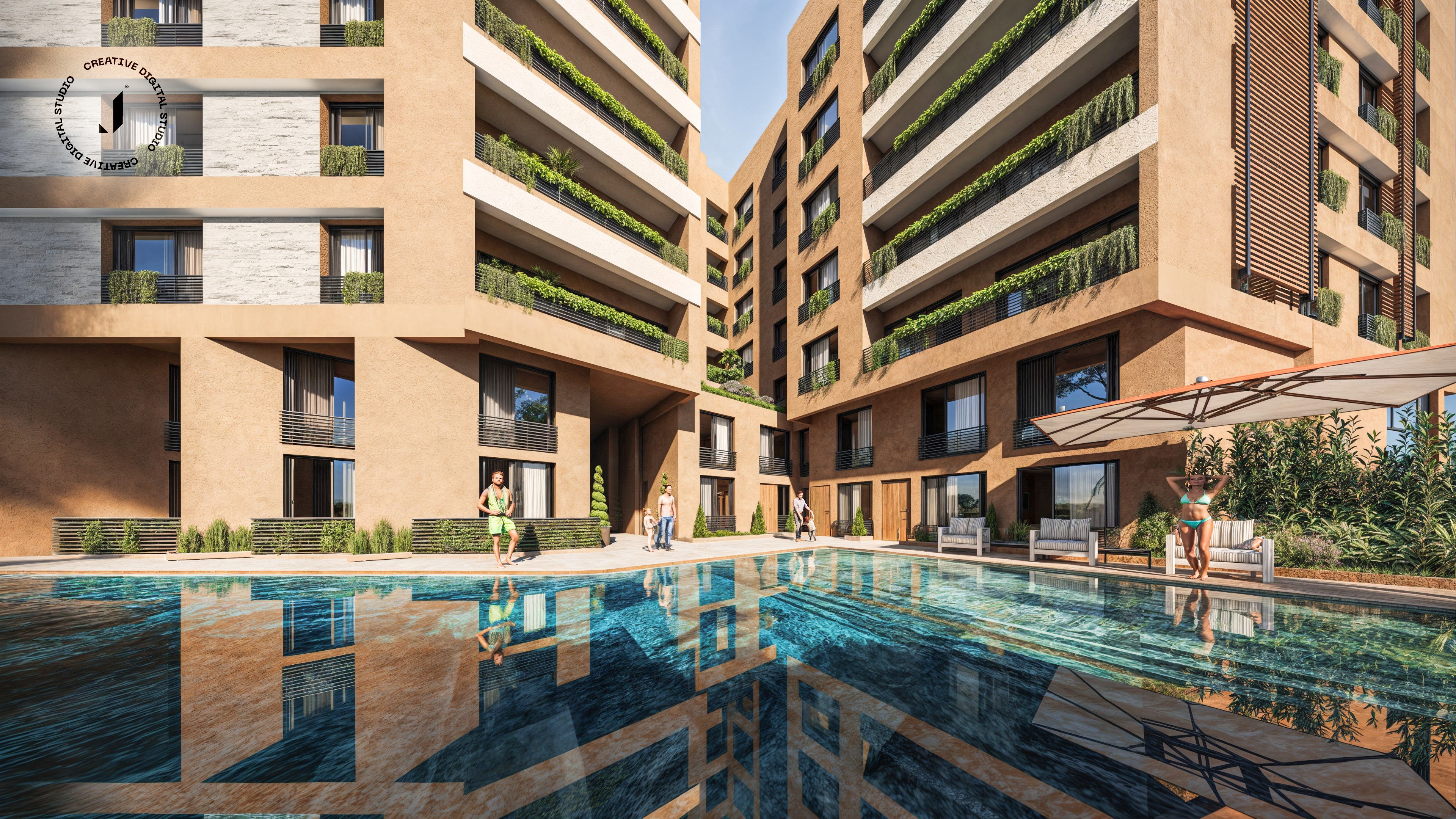 救济 3D 建筑可视化丨摩洛哥马拉喀什-4