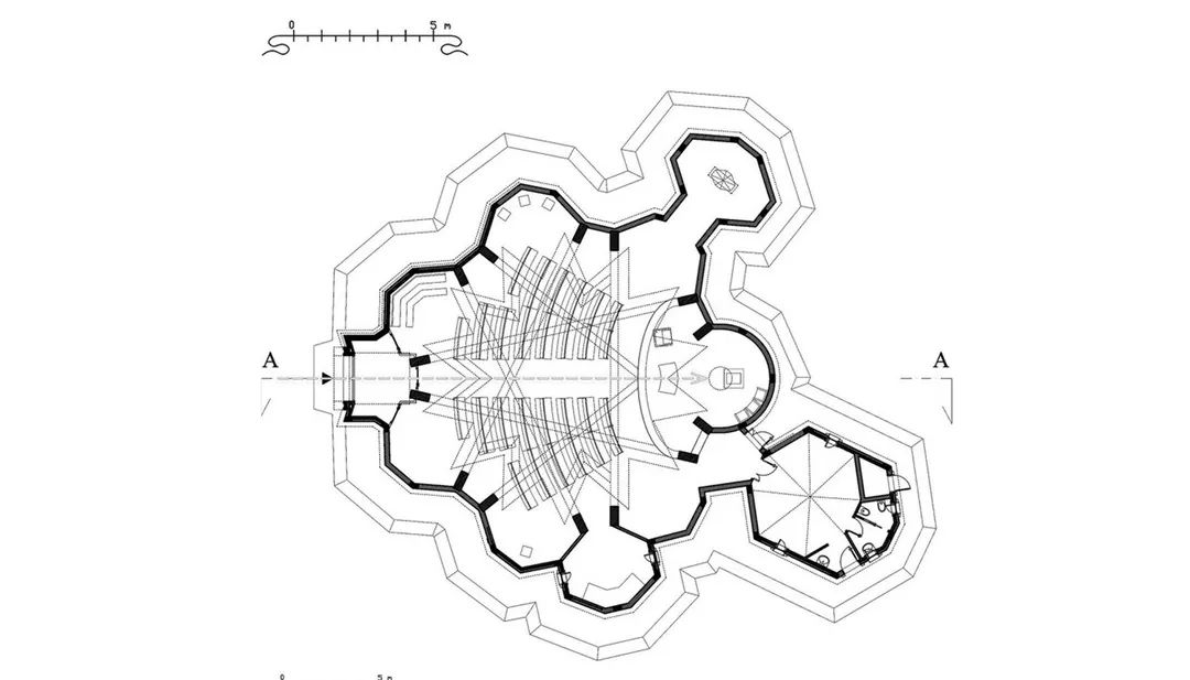 神圣家庭教堂丨意大利萨莱诺丨Paolo Portoghesi-109