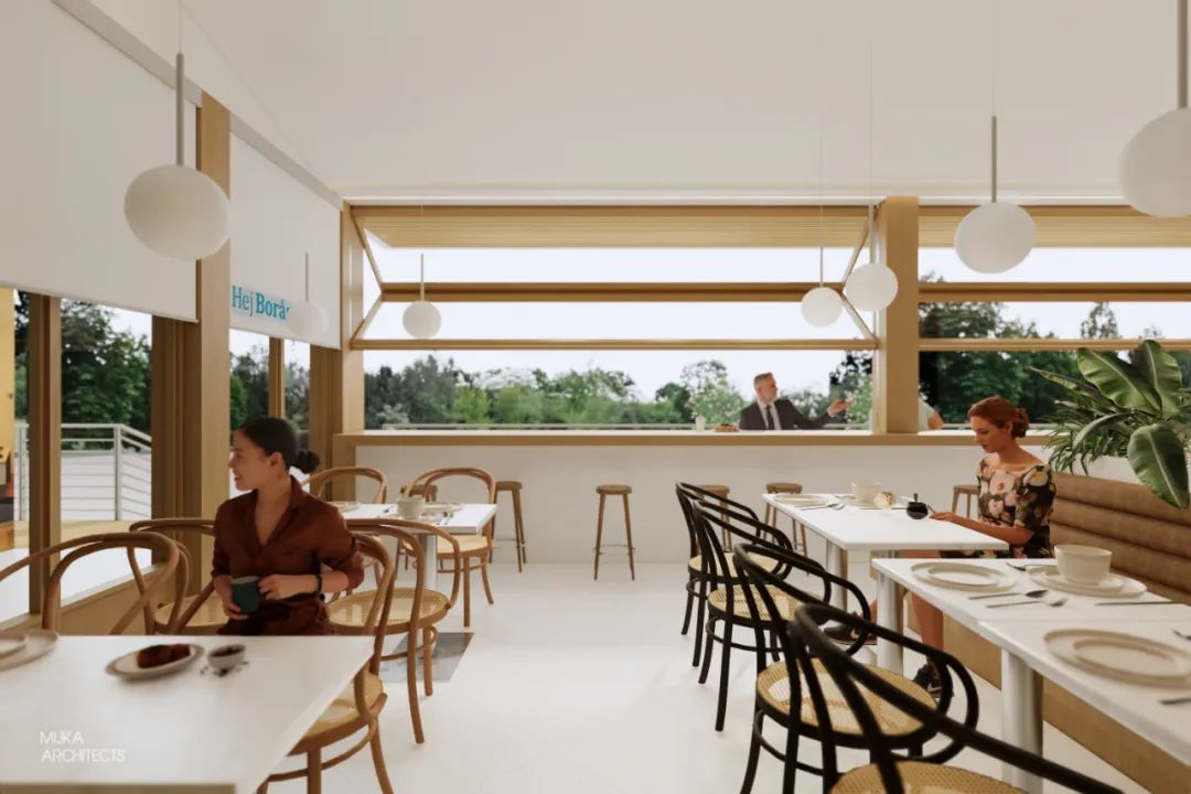 北欧风格布罗斯餐厅丨中国上海丨上海木卡建筑设计有限公司-55