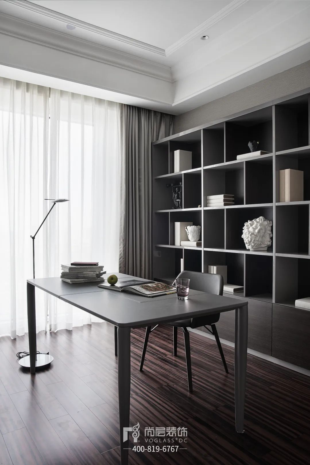 杭州450㎡黑金质感别墅装修，格调满满，都市精英男女标配！-60