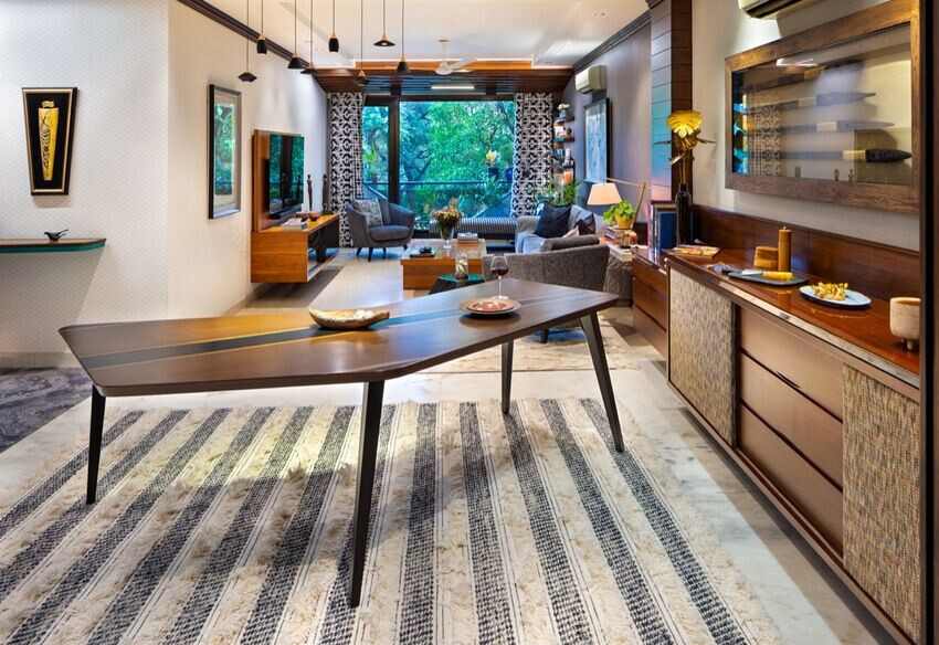 印度德里 TreeTops 公寓丨The Works Interiors-5