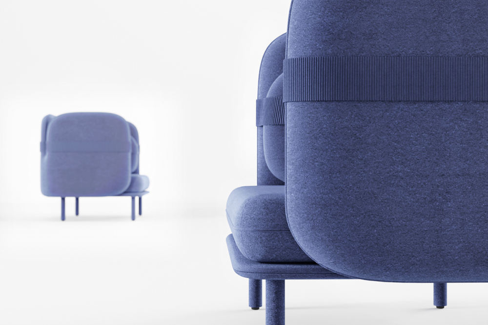 弹性绷带沙发设计丨Bogdanova Bureau-11