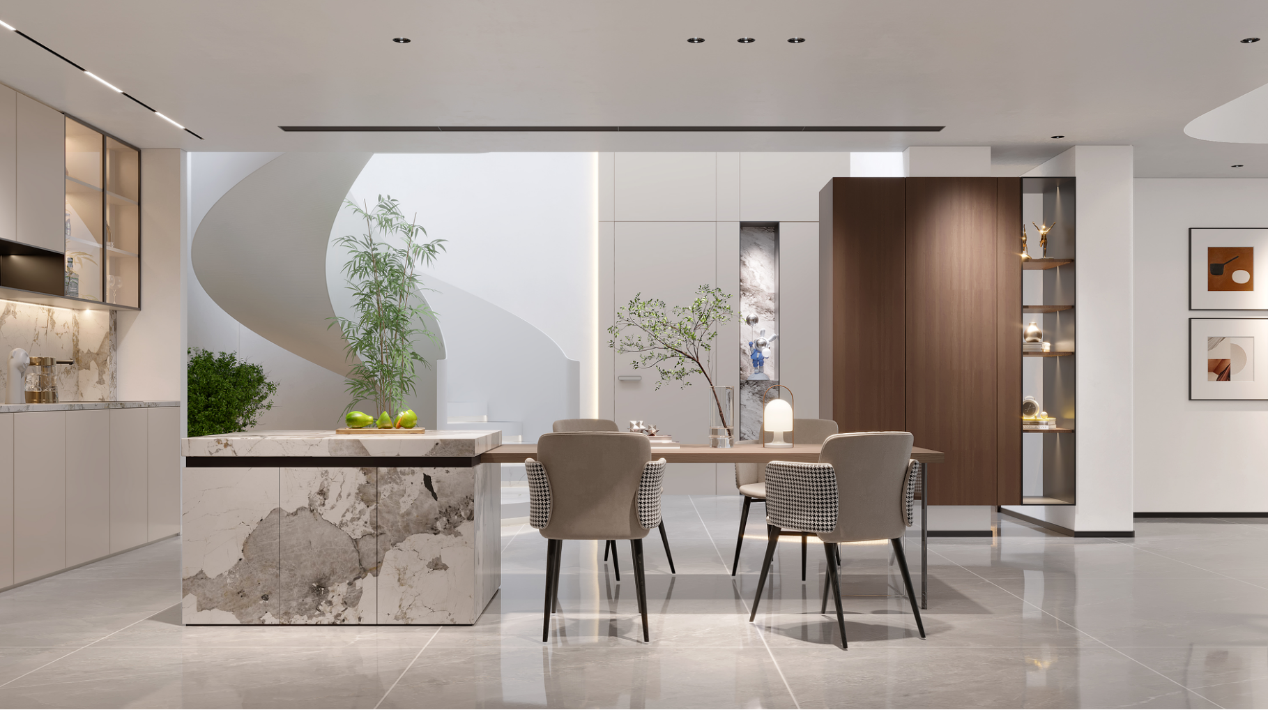 现代别墅效果图展示1-2