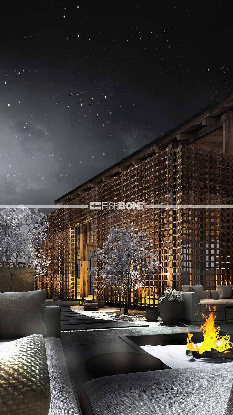 香格里拉云时仕锦酒店丨昆明鱼骨视野室内装饰设计咨询有限公司-13