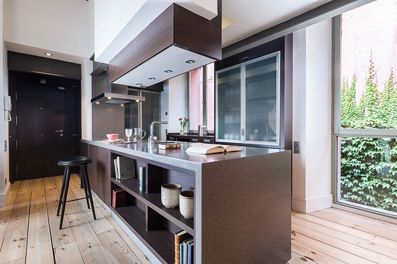 历史韵味与现代风格共融的 Madrid 工业风公寓-9