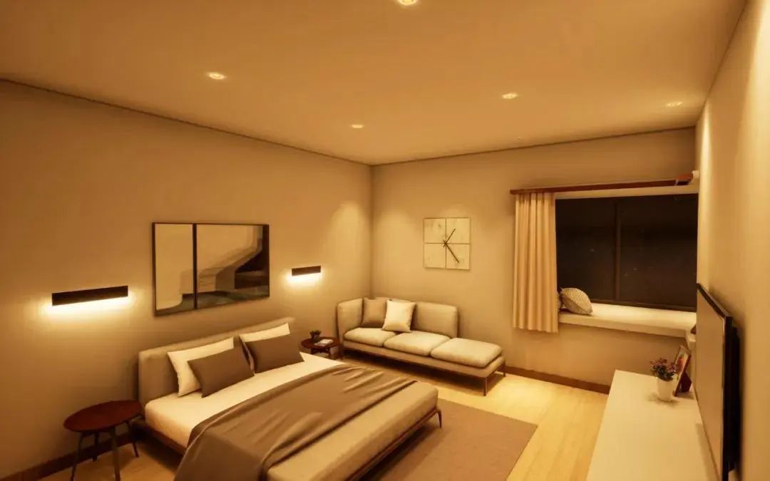 南京金地悦丰华样板间 | 卧室设计新思路-48