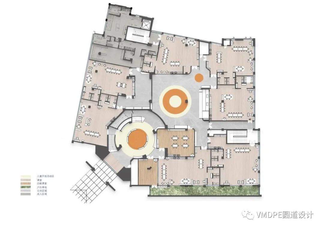 冠萃国际幼儿学院丨中国深圳丨VMDPE圆道设计-45