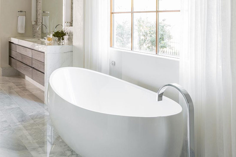 德州现代家居 | 黑白厨房与独特壁炉的完美融合-12