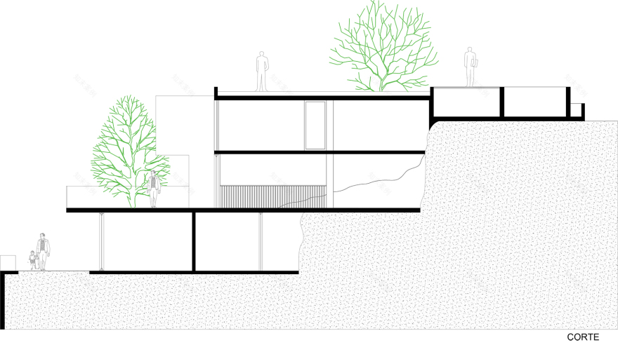 岩石中的住宅丨西班牙丨Arq. Christian Schlatter-85