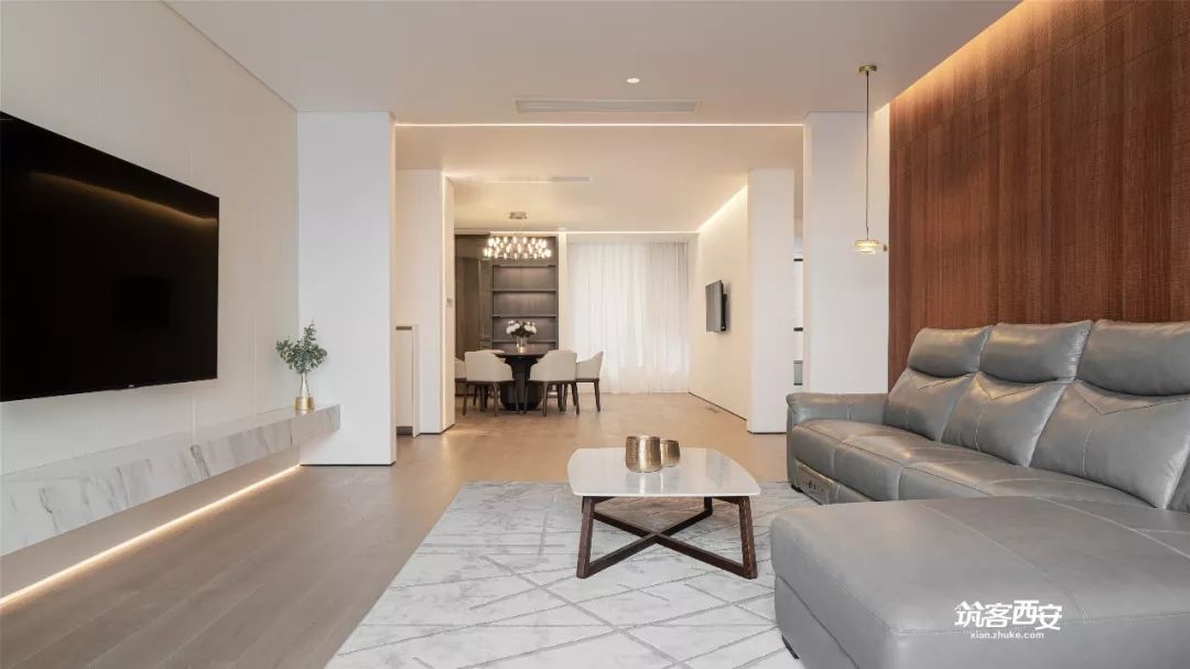 西安胡剑新作 | 400㎡大平层住宅，满足三代人五只猫的舒适生活-22