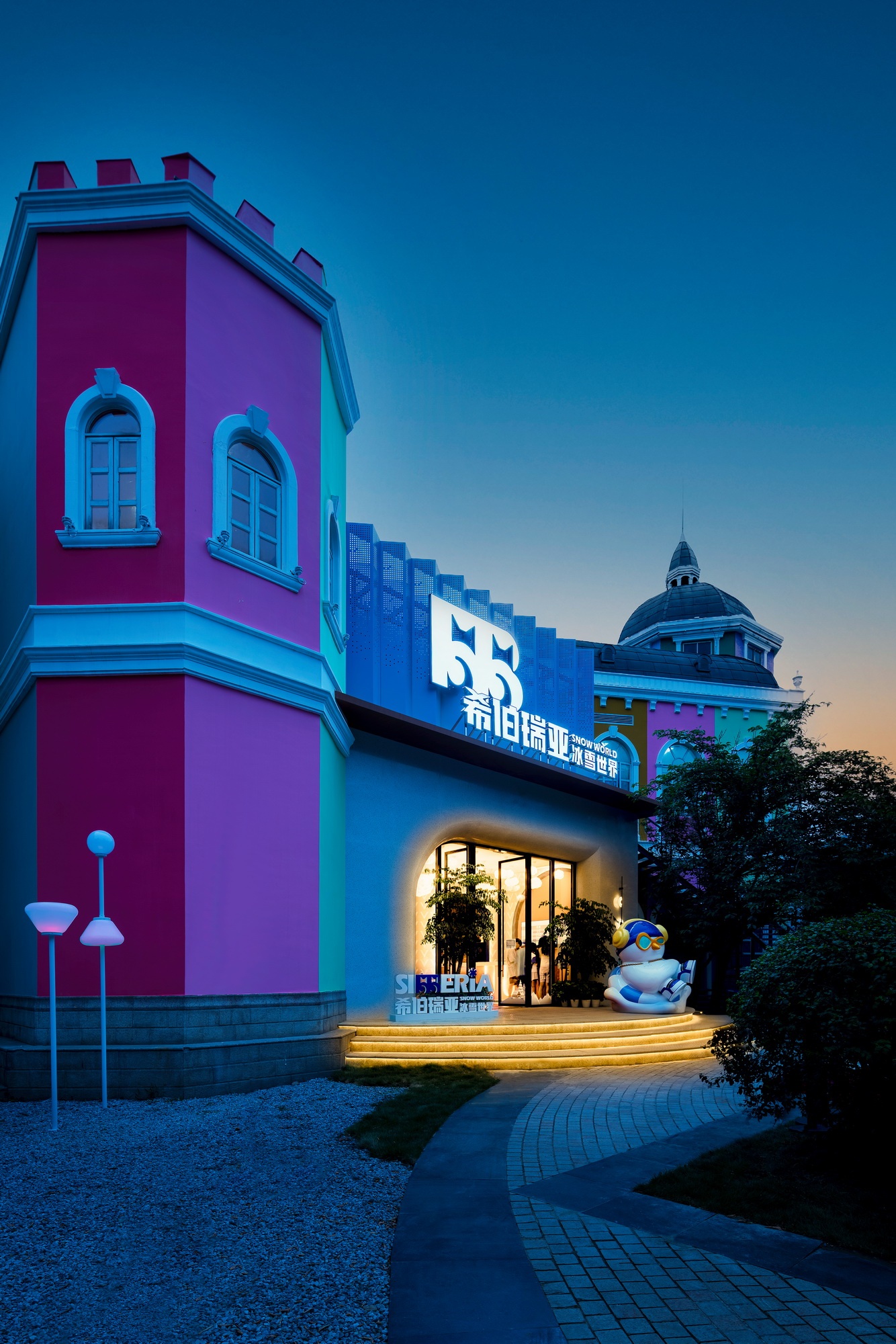 成都欢乐谷·希伯瑞亚冰雪世界丨中国成都丨龙策设计 LCARCHITURE-1