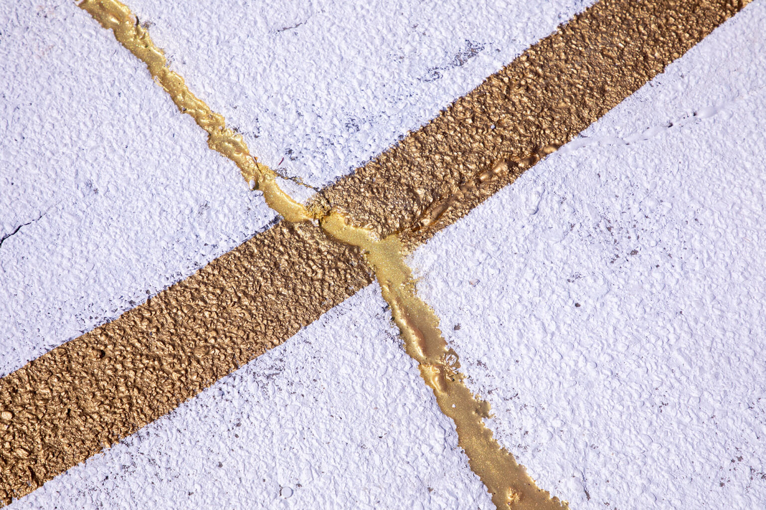 镀金的洛杉矶破旧篮球场-17