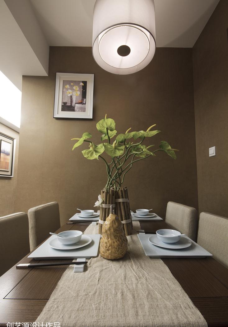 创艺源设计丨平层丨110平米拥抱生活的家——新中式三房一厅-8