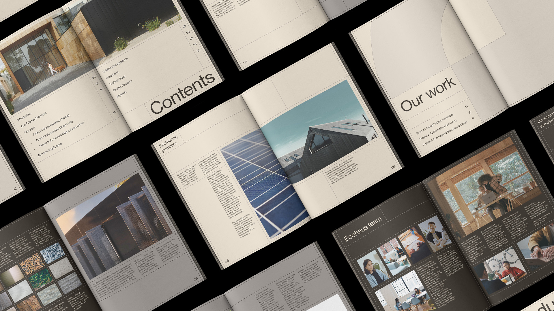 Architecture firm Magazine design - Ecohaus-1