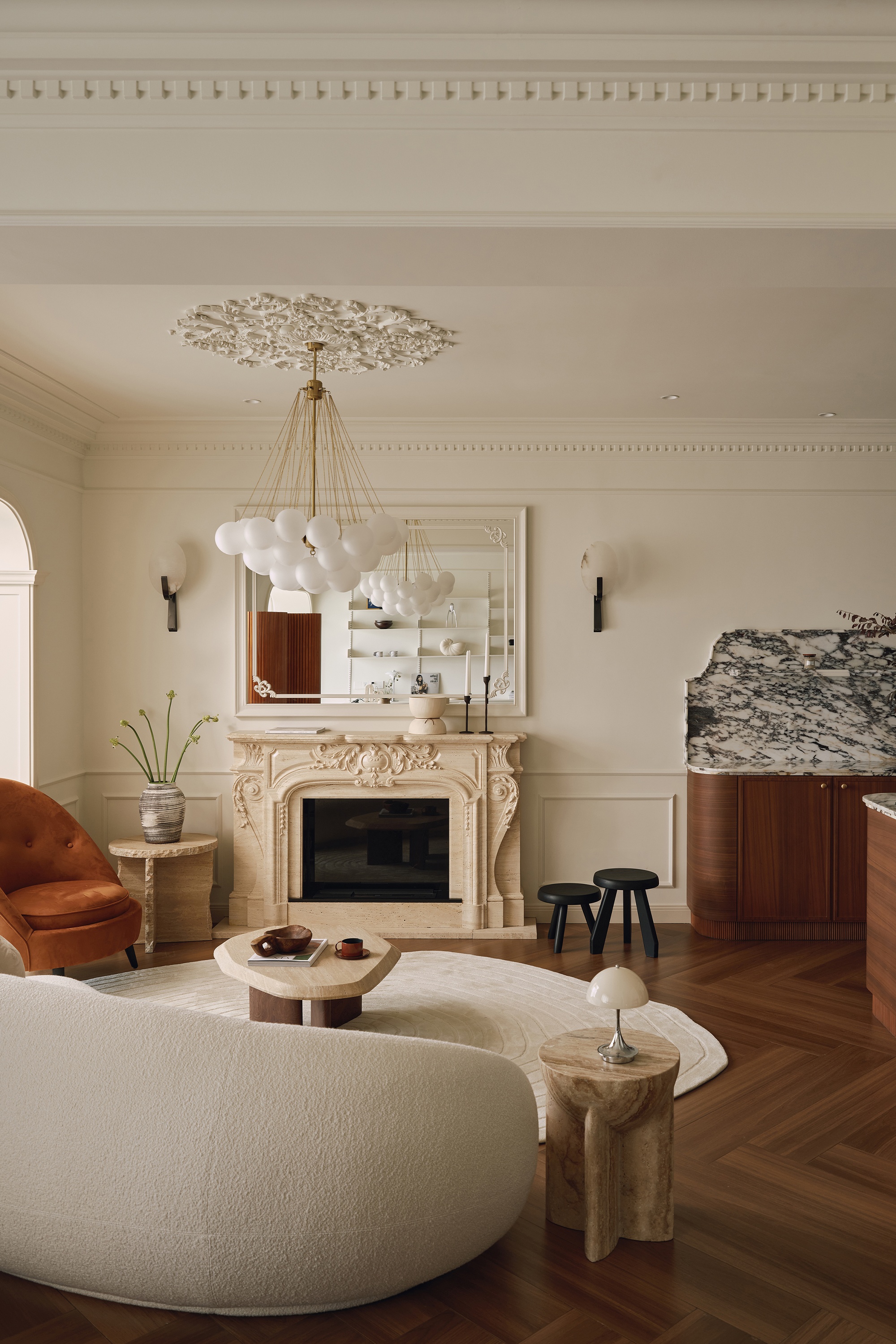 法式复古风与度假生活的方式丨中国珠海丨本森空间设计-6