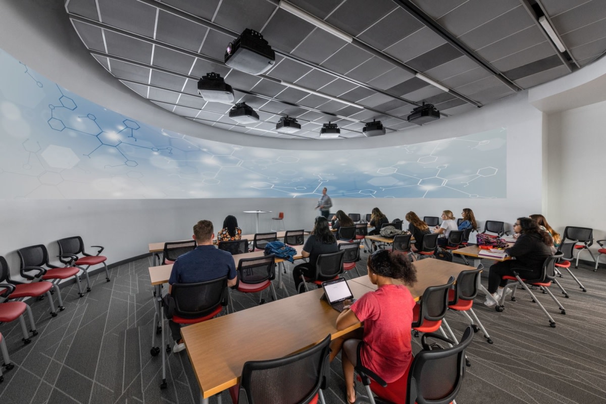 Houston University Victoria STEM Building 以科技为导向的设计-11