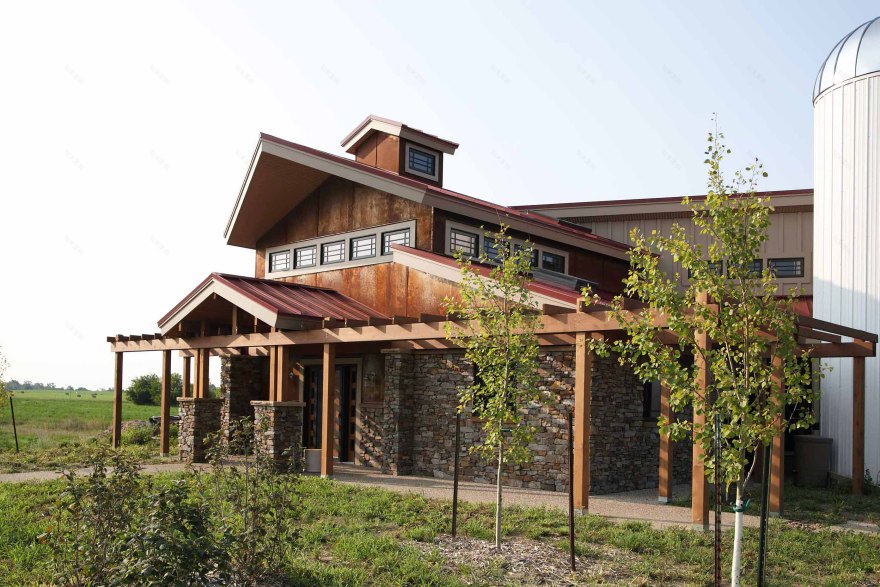 明尼苏达州北部现代农场风格退休宅-7