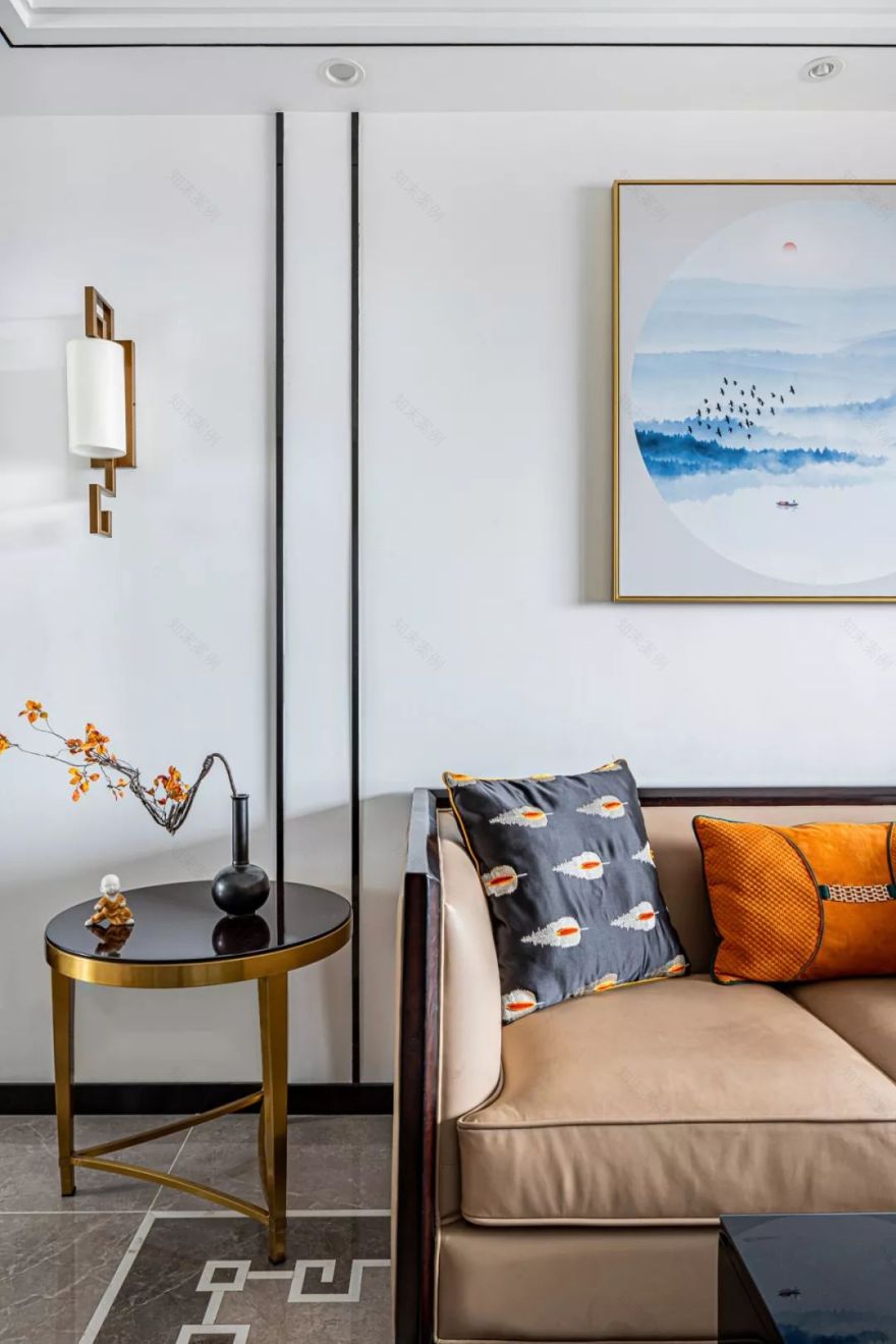 素锦年华 | 新中式公寓设计,品味东方禅意-14