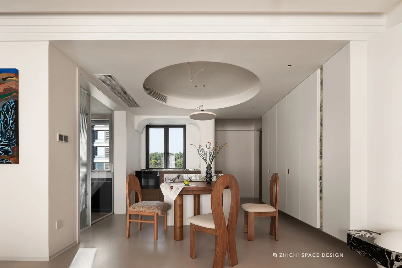 湖北中交越秀知园 128㎡温柔质感丨中国湖北丨武汉咫尺空间设计-16