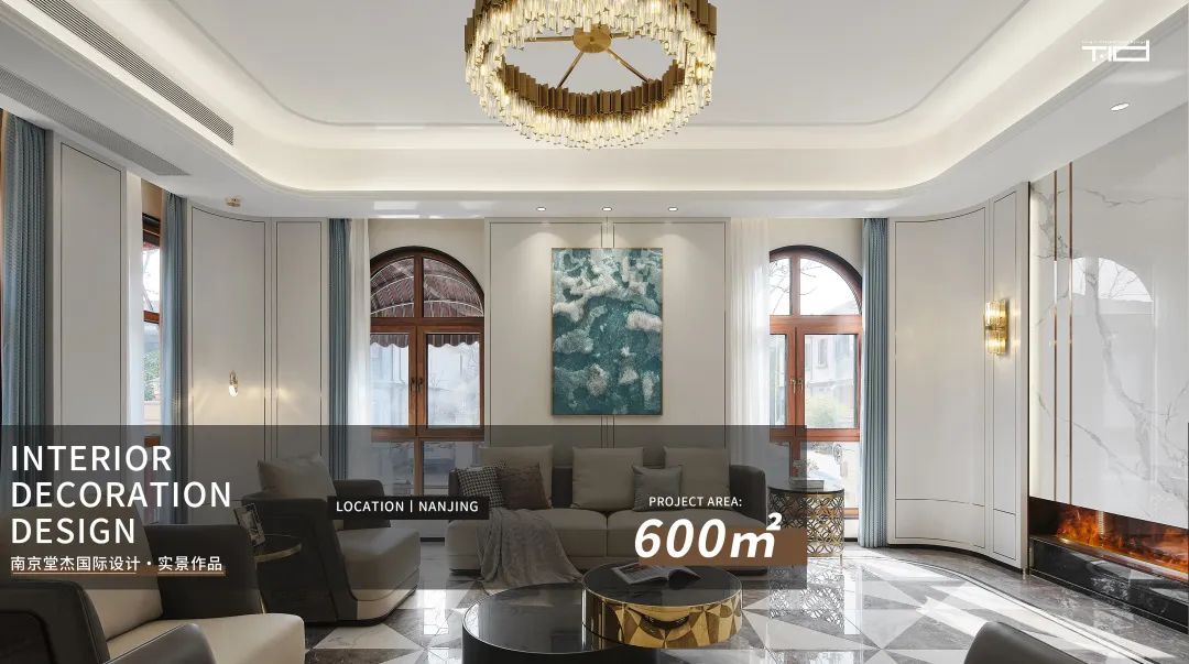 南京越城天地 480㎡法式婚房设计丨中国南京丨堂杰国际设计-63