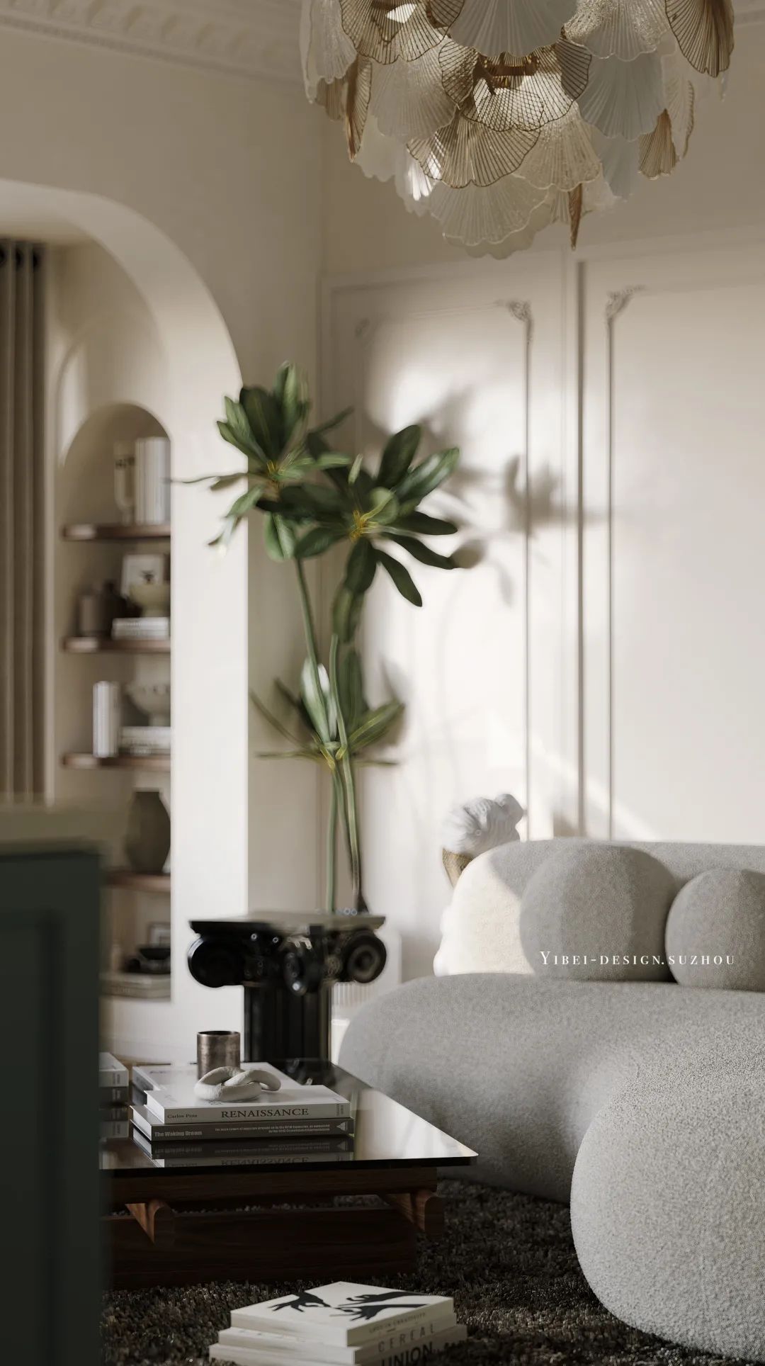 法式复古梦宅丨中国苏州丨一贝设计-6