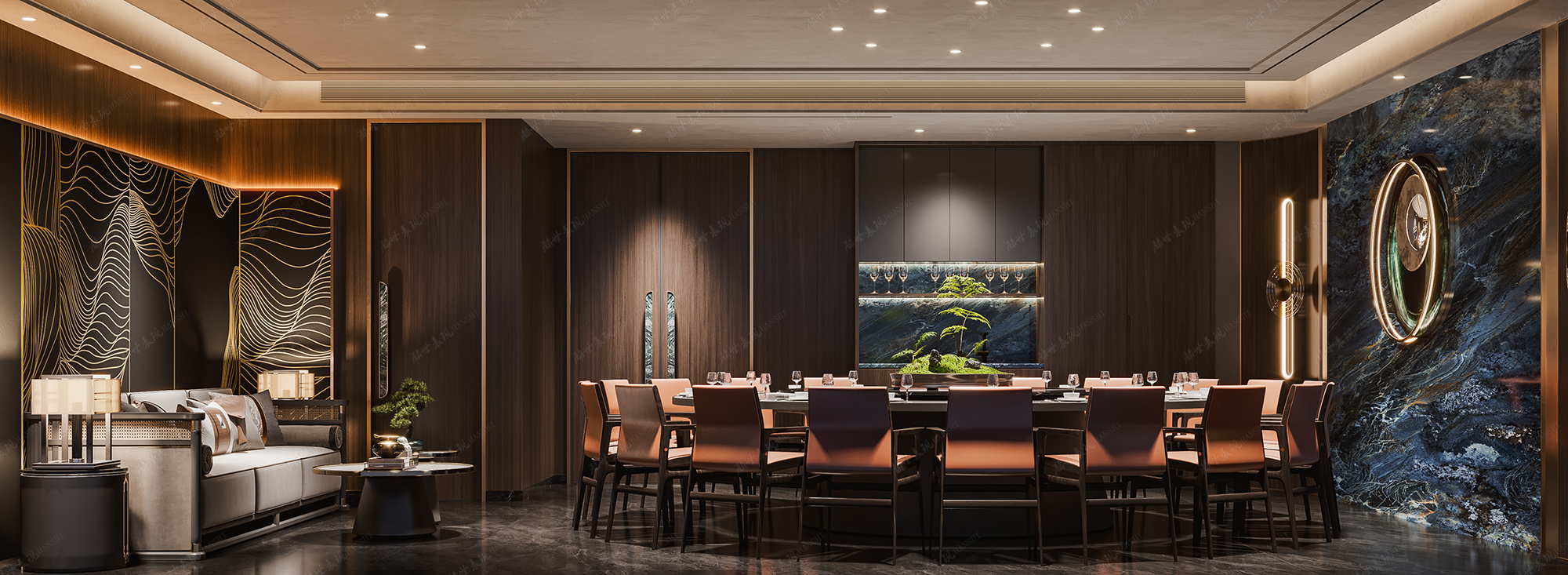 工装丨餐厅丨包厢-5