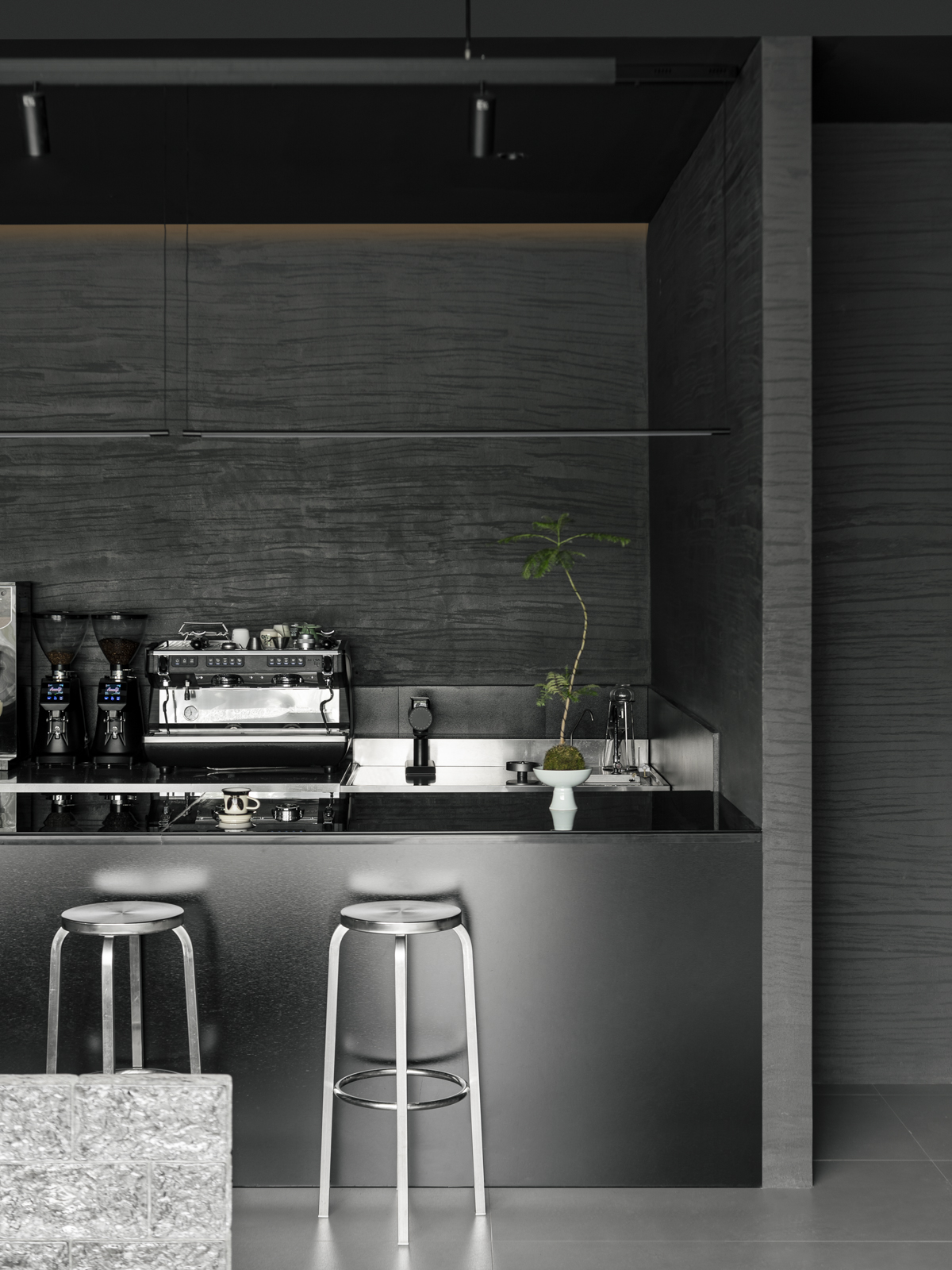 质感咖啡空间设计丨拾素设计-17