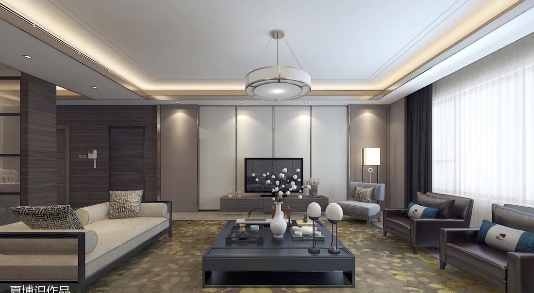 汤河铭筑 | 港式风沉稳住宅设计-0