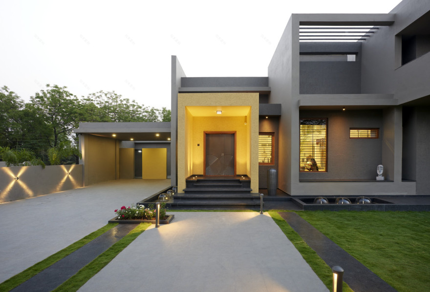 印度马 liwal 住宅 | 现代与传统的完美融合-24