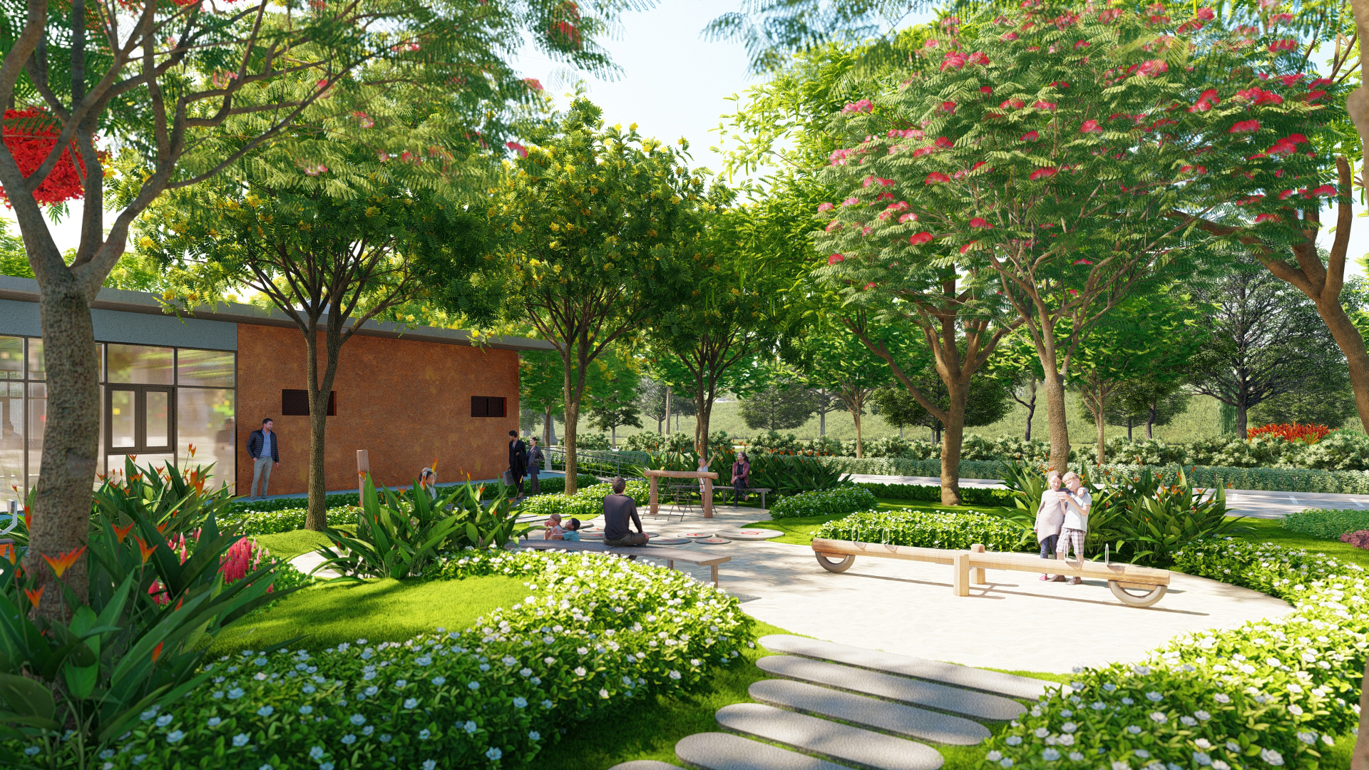 Khu tiện ích TDTT（体育设施区）丨Kts. Lê Hồng Thắm-13